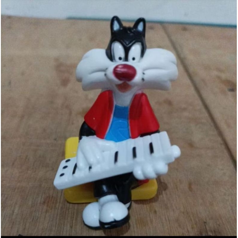 Looney tunes Sylvester bermain musik