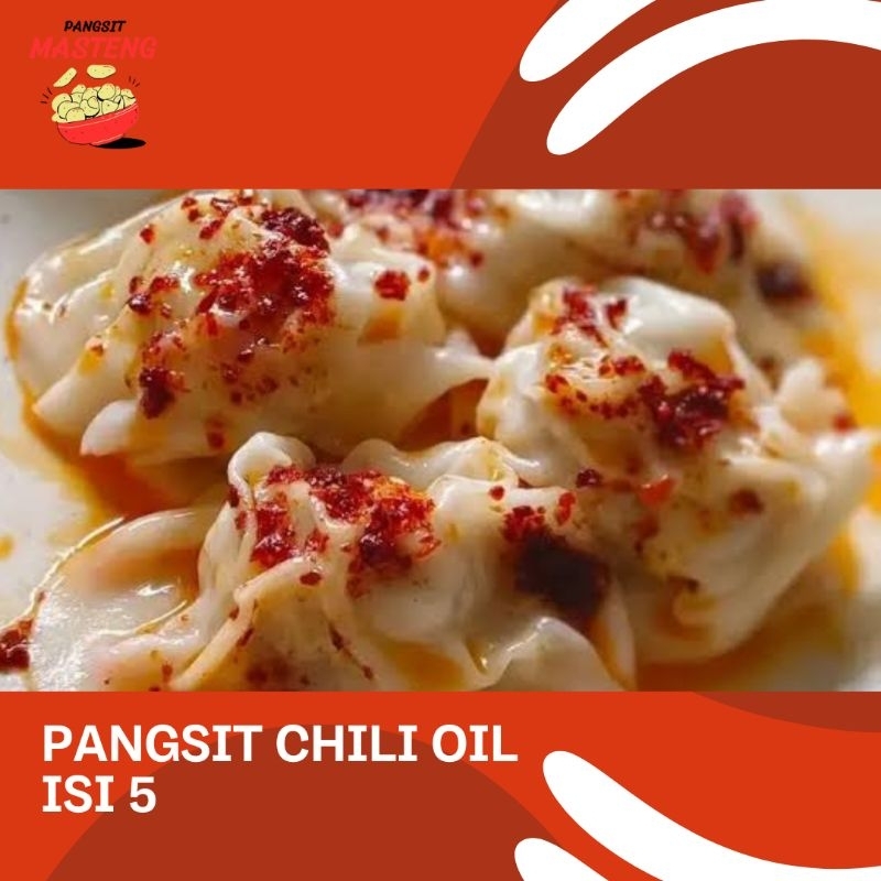 

Frozen Pangsit Ayam Chili Oil // Isi 5