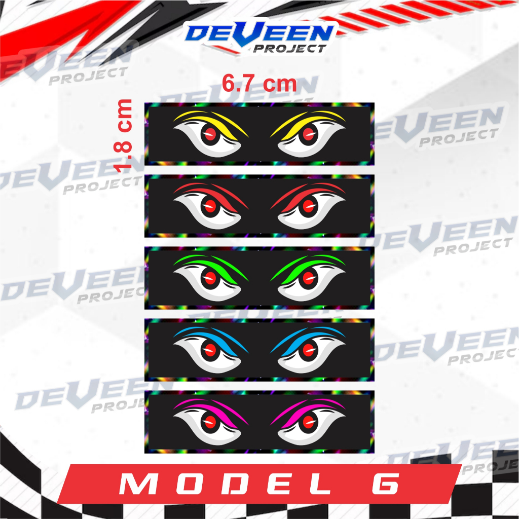 

Stiker Mata Hologram Vol 6 | Stiker Miniatur Bus / Truk | Anti Air Tinggal Tempel