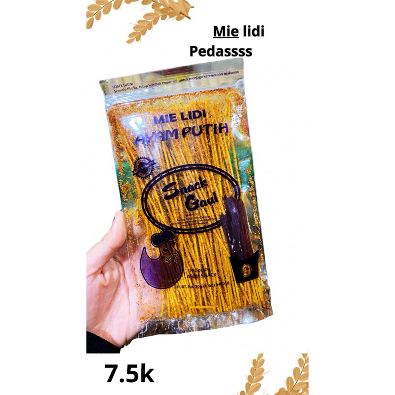 

Mie lidi pedas
