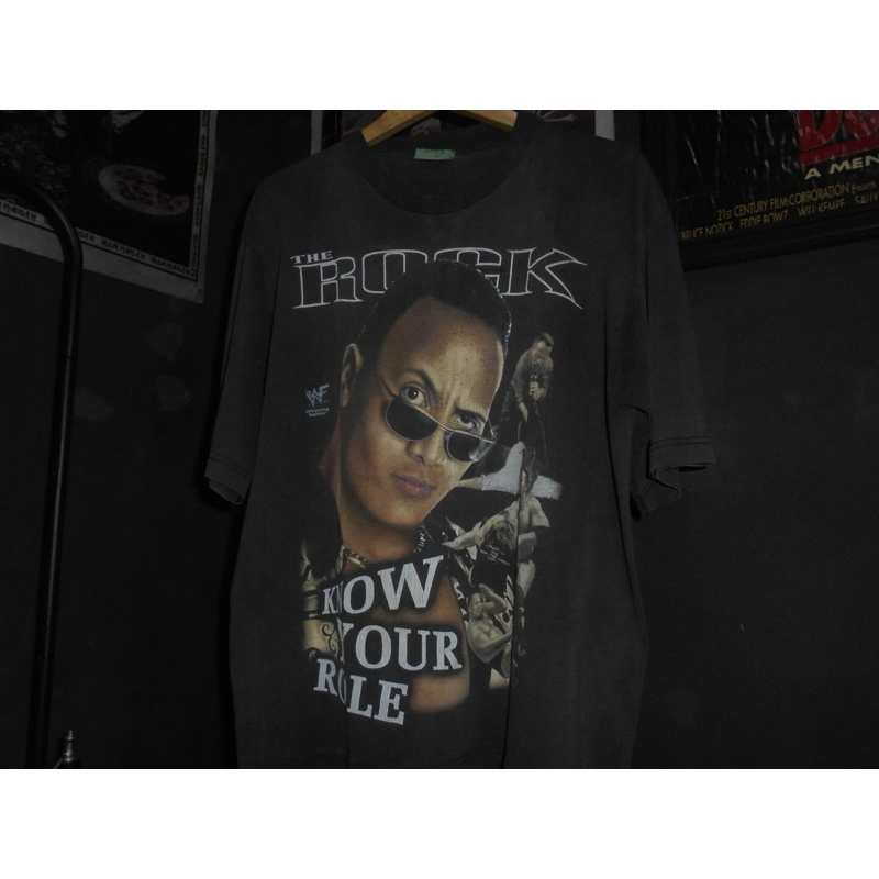 kaos vintage wwe the rock
