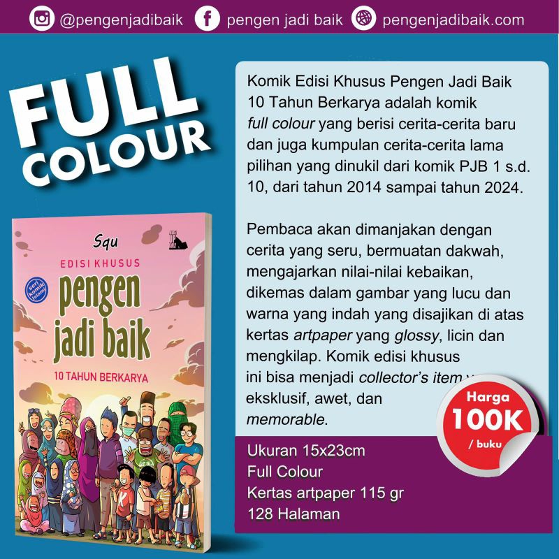 Komik PJB edisi khusus 10 tahun berkarya