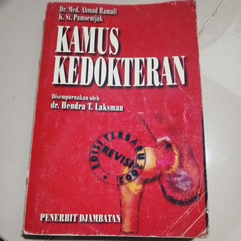 Buku Kamus Kedokteran by Dr. Med. Ahmad Ramali, dan K. St. Pamoentjak