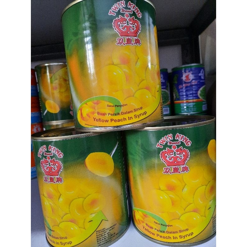 

TWINKING YELLOW PEACH / buah persik kaleng