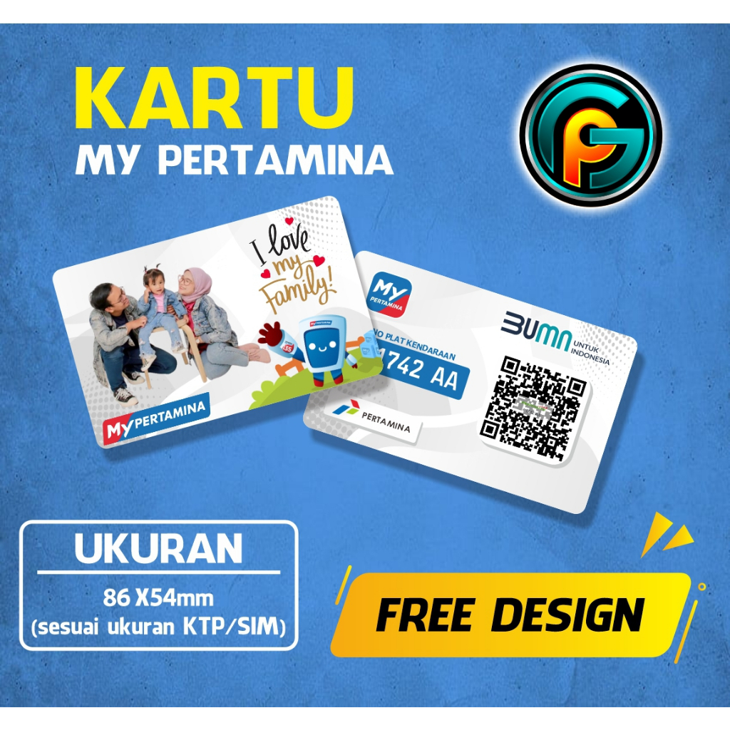 

CETAK ID CARD SEHARI JADI / KARTU ID CARD ./ MY PERTAMINA / ID CARD COSTUM