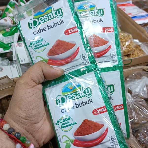 

desaku cabe bubuk per sachet