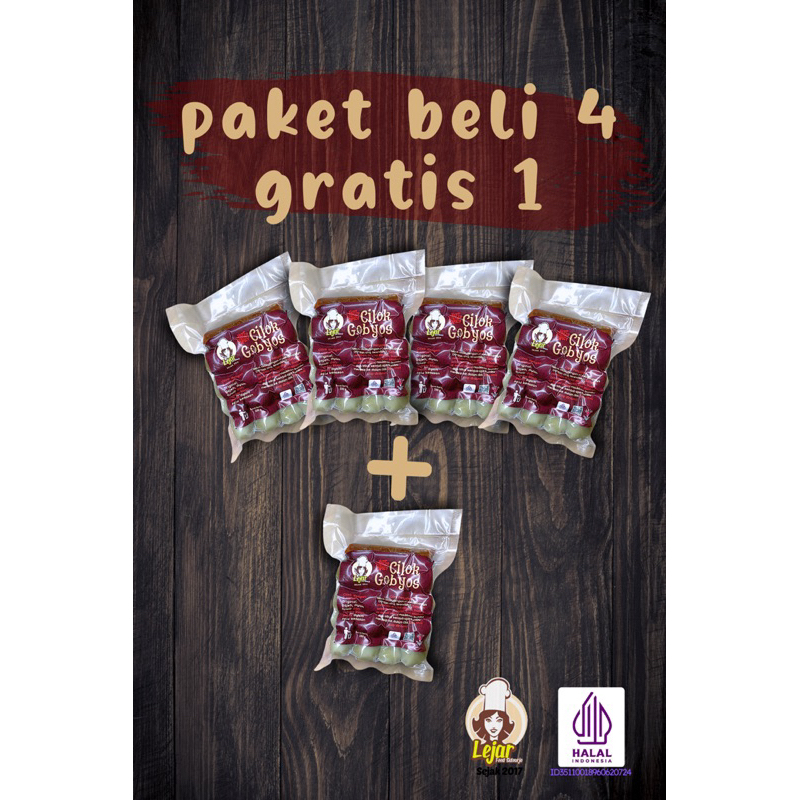 

Cilok Gobyos Kuah Pedas bundling 4 gratis 1