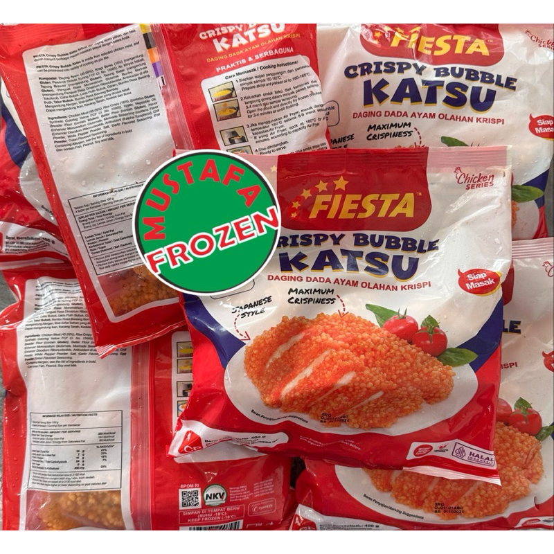 

Fiesta Crispy Bubble Katsu 400gr
