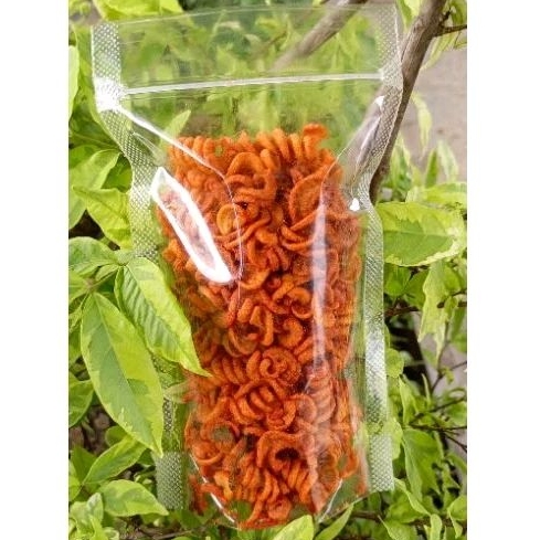 

Makaroni Spiral Pedas Daun Jeruk