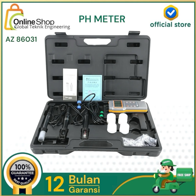 PH Cond Salt DO Meter AZ 86031 Dissolved Oxygen Salinity TDS AZ86031