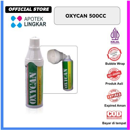 Oxycan Green 500 cc Kaleng