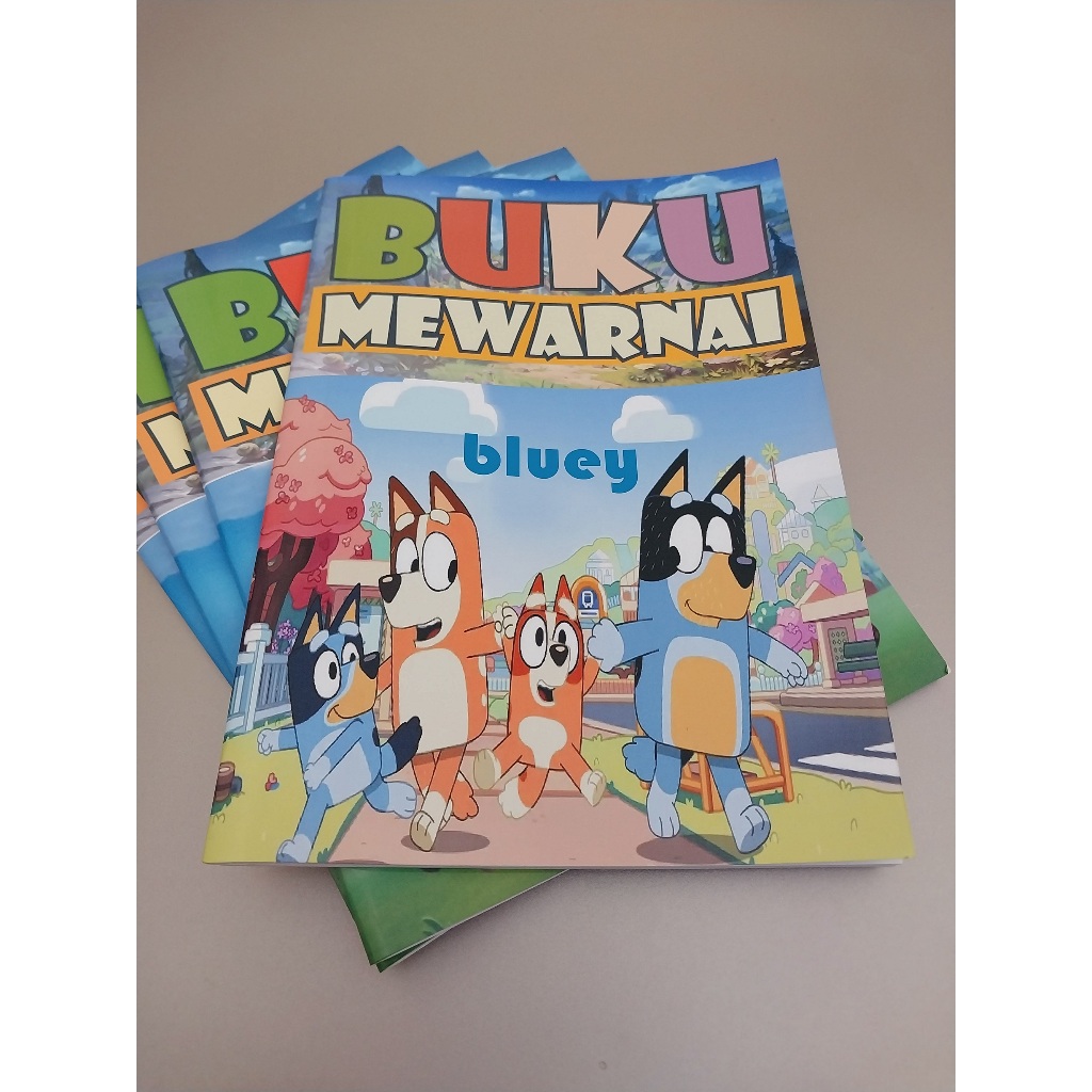 

Buku Mewarnai I Kualitas Premium I Ukuran A4 BESAR [isi 40 Gambar] : Kartun - BLY