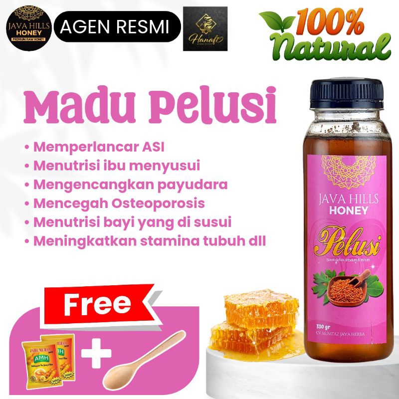 

Madu Pelusi Javahills Honey ( Pelancar Asi / Booster Asi)