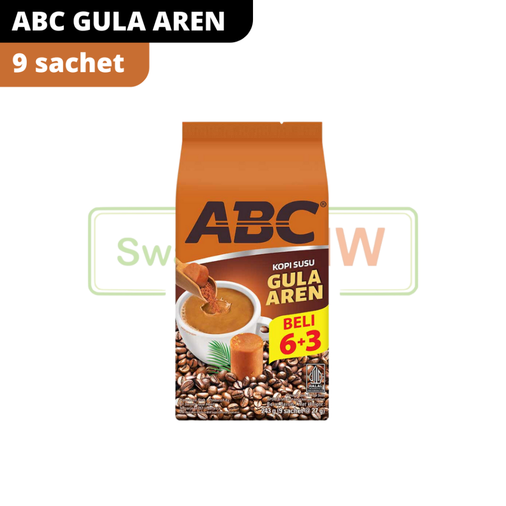 ABC KOPI SUSU GULA AREN 9 SACHET