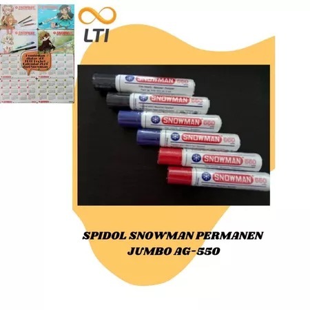 

Spidol Snowman Permanent Jumbo J 550 / AG 550 - MURMER