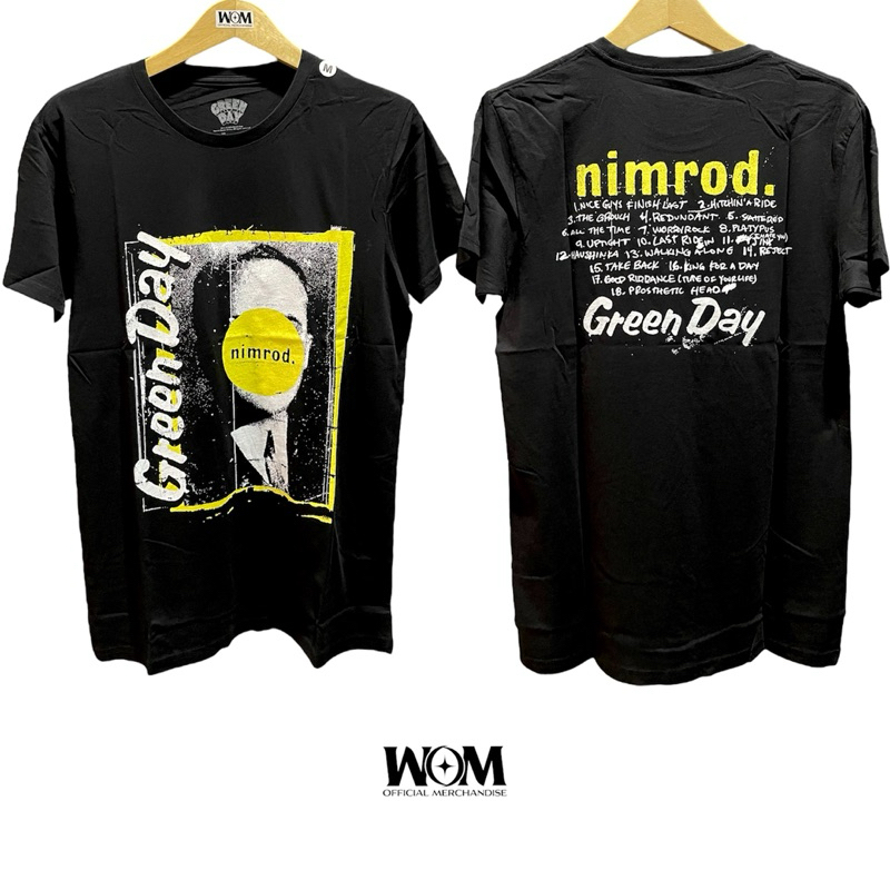 Kaos Band Green Day / Kaos Green Day - Nimrod Photo