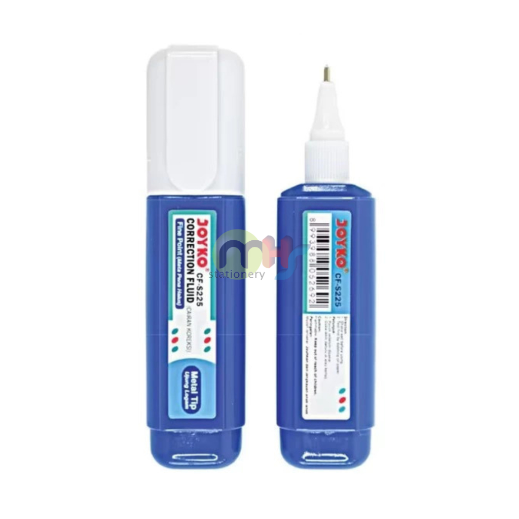 

Correction Fluid Cairan Koreksi Penghapus Cair Joyko CF-S225 1 Pcs Ujung Logam Mata Pena Halus