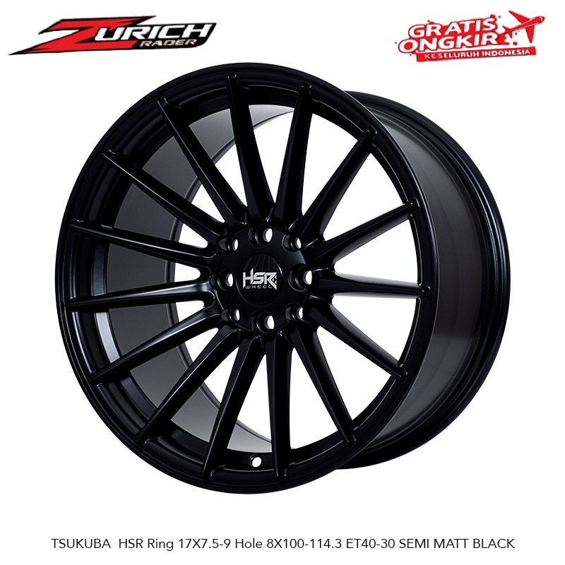 Velg Mobil Hsr Tsukuba Ring 17 Xxr Cocok Untuk Mazda2 Alvez Raize Rocky Jazz Lancer Swift