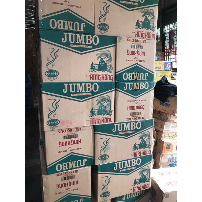 Obat nyamuk bakar kingkong jumbo 1 dus 60 pcs