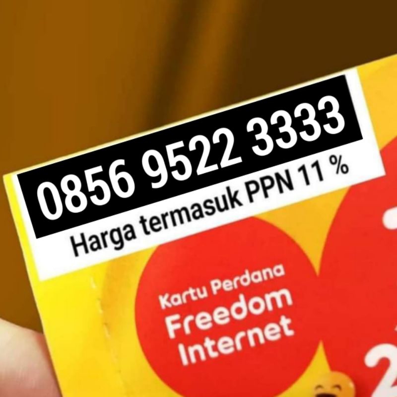 Nomor Cantik Indosat Im3 3333 Perdana Im3 0856 9522 3333