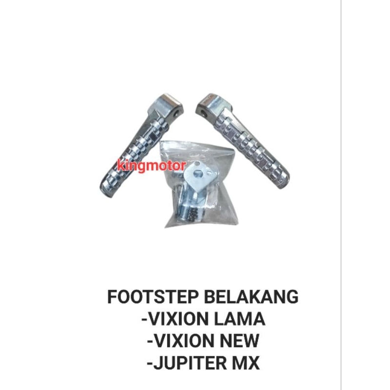 FOOTSTEP BELAKANG FOOT STEP MKN VIXION LAMA VIXION NEW JUPITER MX KUALITAS SUPER