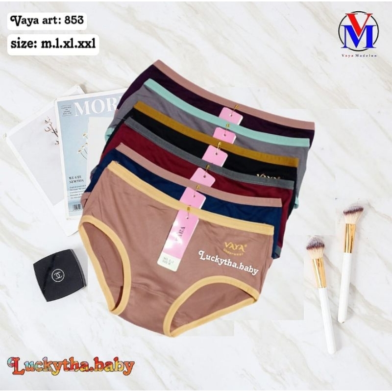 6pcs ,3pcs Vaya 853 / Celana dalam vaya 853 / cd vaya 853 / Celana dalam wanita vaya