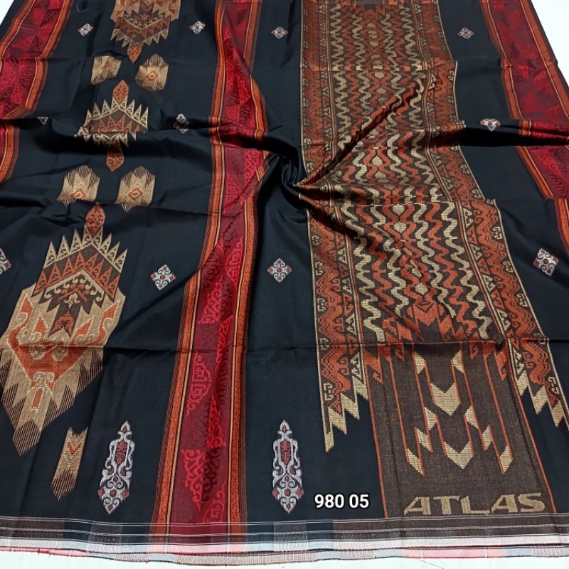 Sarung Atlas Super Doby Dan Songket Timbul Grade Yaqut Dan Copper