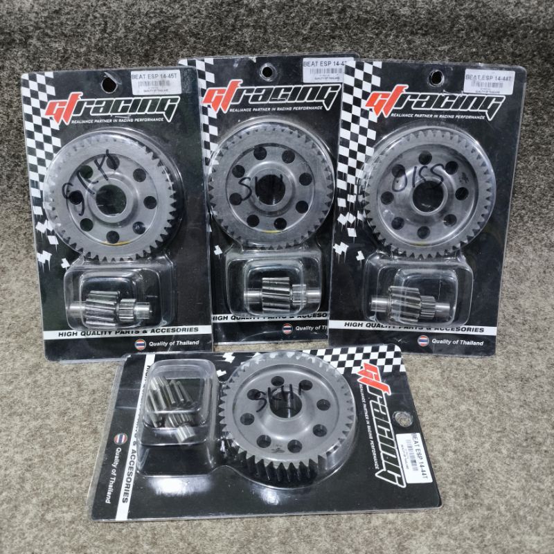 GIGI RASIO GEAR RASIO GF RACING BEAT ESP SCOOPY FI ESP VARIO 110 FI ESP BEAT FI SCOOPY FI VARIO 110 
