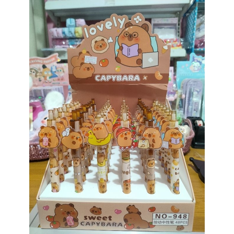 

PULPEN AKRILIK CAPYBARA 1PCS