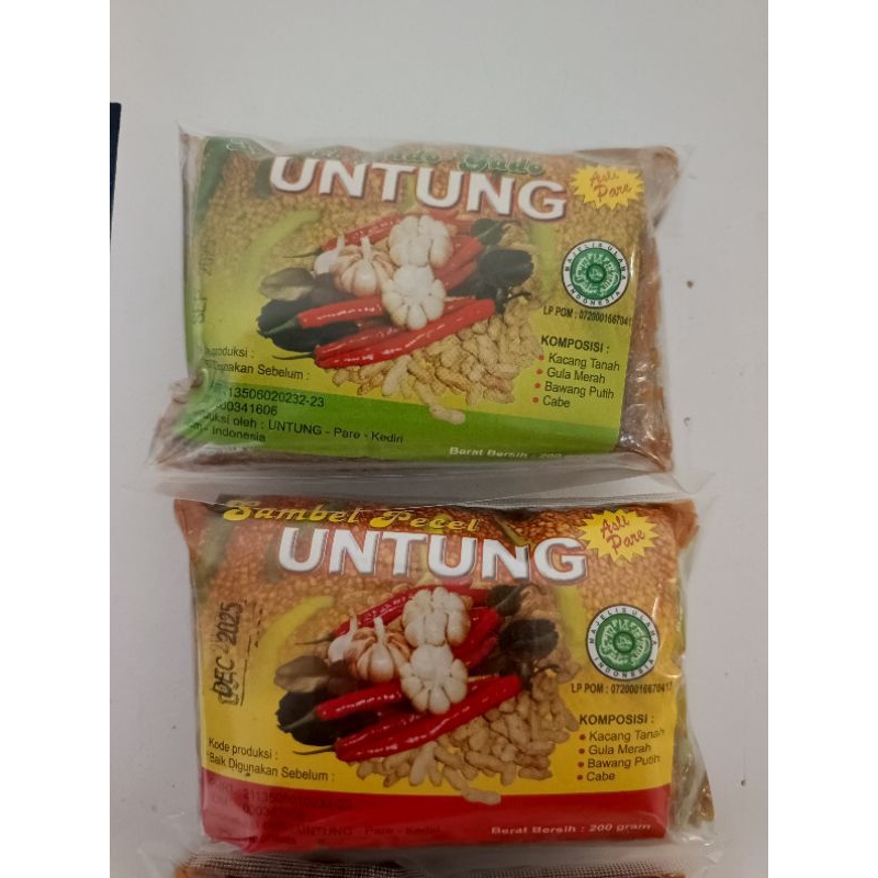 

Bumbu Gado Gado UNTUNG Asli Pare
