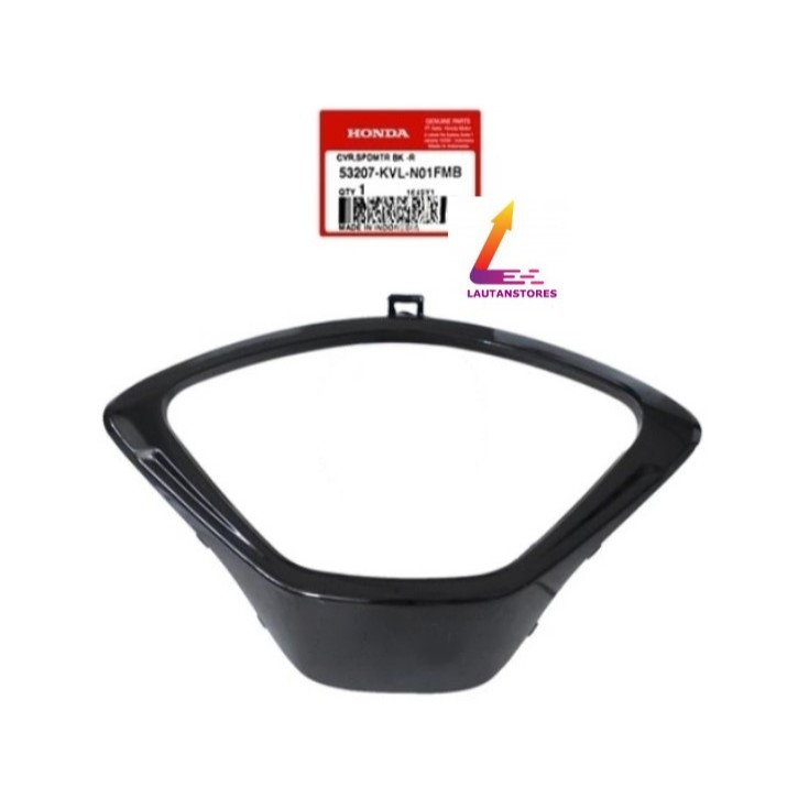 53207-KVL-N01FMB Cover List Spedo Meter Supra X 125 Lama Batman Hitam