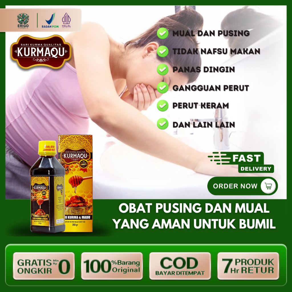 Obat Mual Pusing Untuk Ibu Hamil Yang Aman Penghilang Rasa Mual Pusing Sebel & Badan Lemas Ibu Hamil