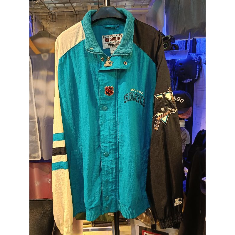 windbreaker Starter NHL SHARKS Second