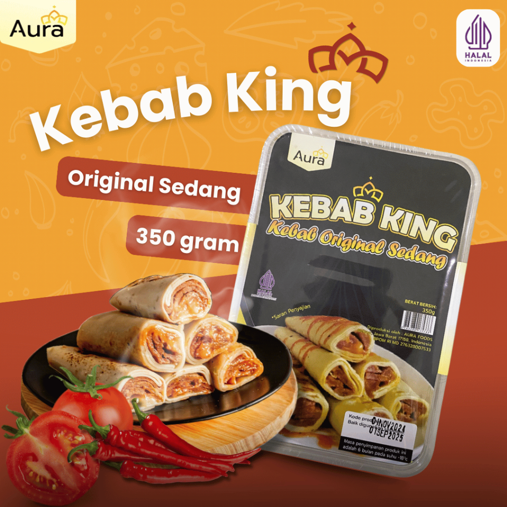 

Kebab King Original Sedang 350 Gram