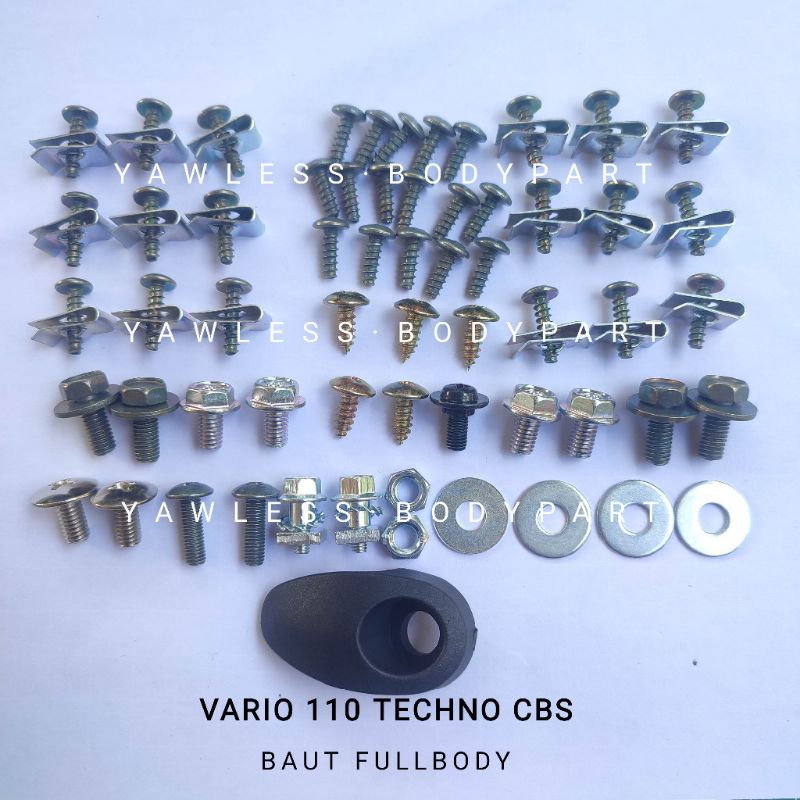 baut Vario 110 techno CBS / baut full body Honda Vario 110 techno CBS