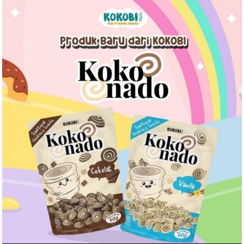 

Kokobi Koko Nado 60g-Camilan Anak Kuping Gajah Mini