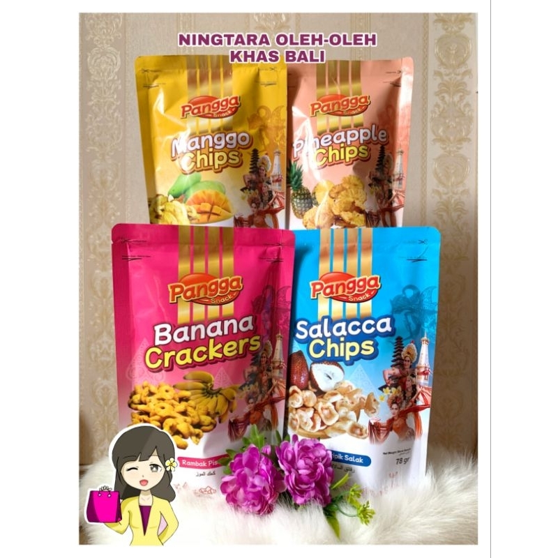 

KERIPIK & RAMBAK PISANG PANGGA CRACKERS (RASA PISANG MANGGA NANAS SALAK)