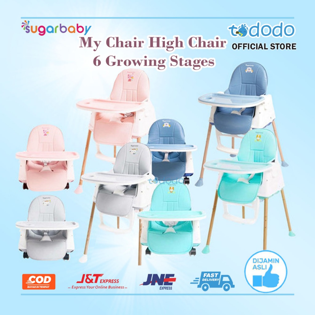 My Chair Booster & High Chair Sugar Baby - Tempat Duduk / Kursi Makan Anak Bayi