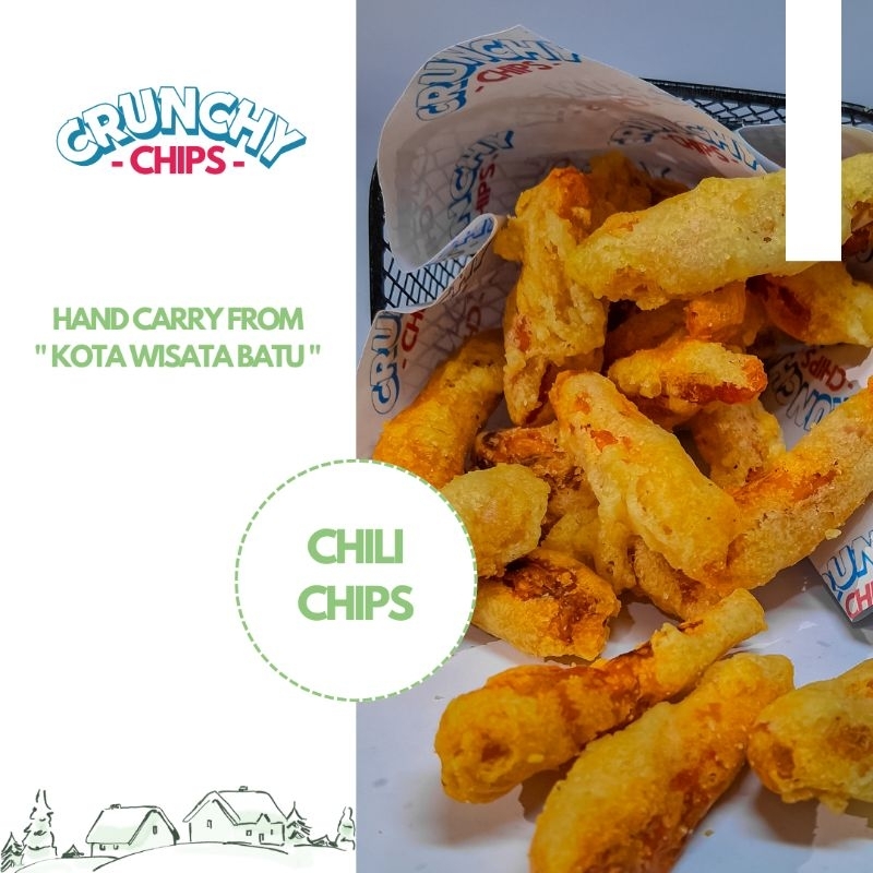 

Chili Chips ( Keripik Cabe Rawit ) Kemasan 200 Gr Oleh - Oleh Khas KOTA WISATA BATU