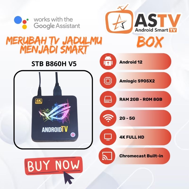 ANDROID SMART TV BOX ZTE B860H V5 SUPER PREMIUM SIAP PAKAI