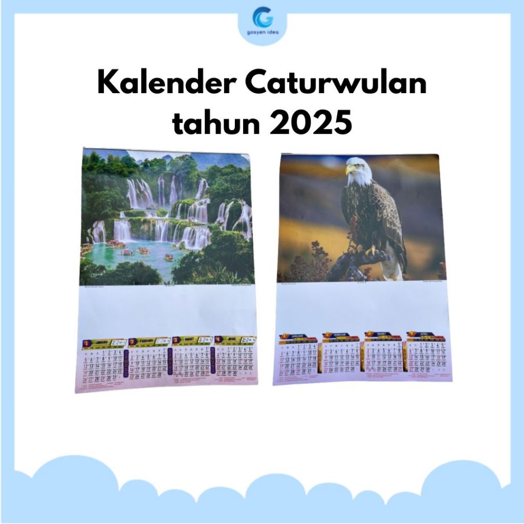 

Kalender Dinding Tahun 2025 Catur Wulan