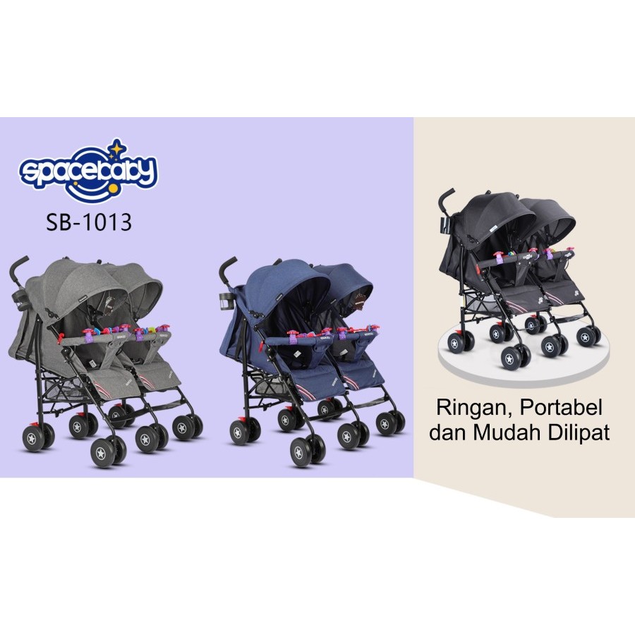 STROLLER SPACE BABY KEMBAR SB-1013 // PMB BABY STROLLER IORA IB-802