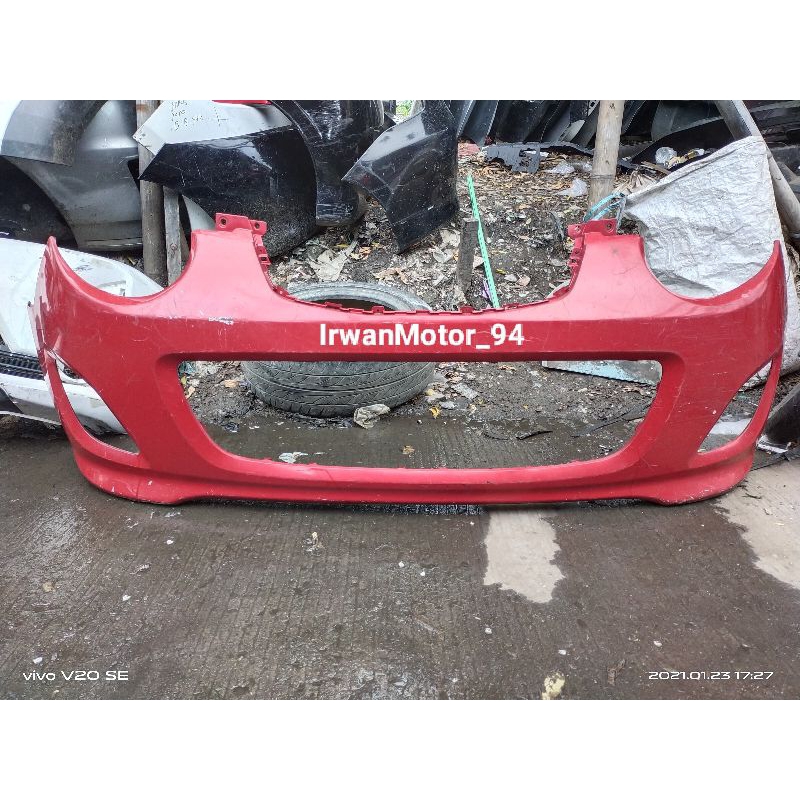 Bumper Bemper depan Picanto 2010