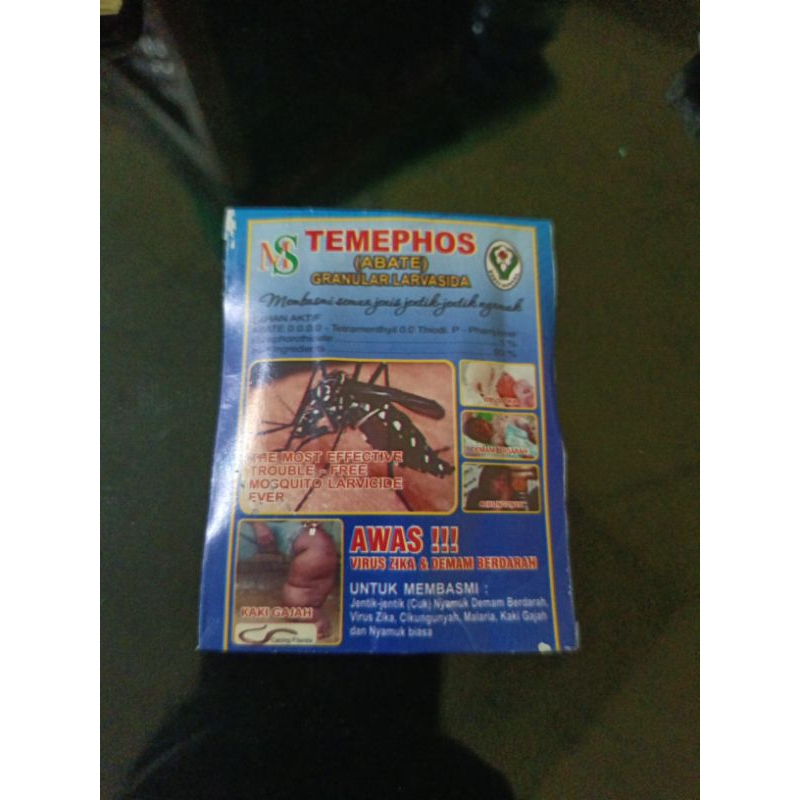 ABATE (Membasmi semua jenis jentik- jentik nyamuk)
