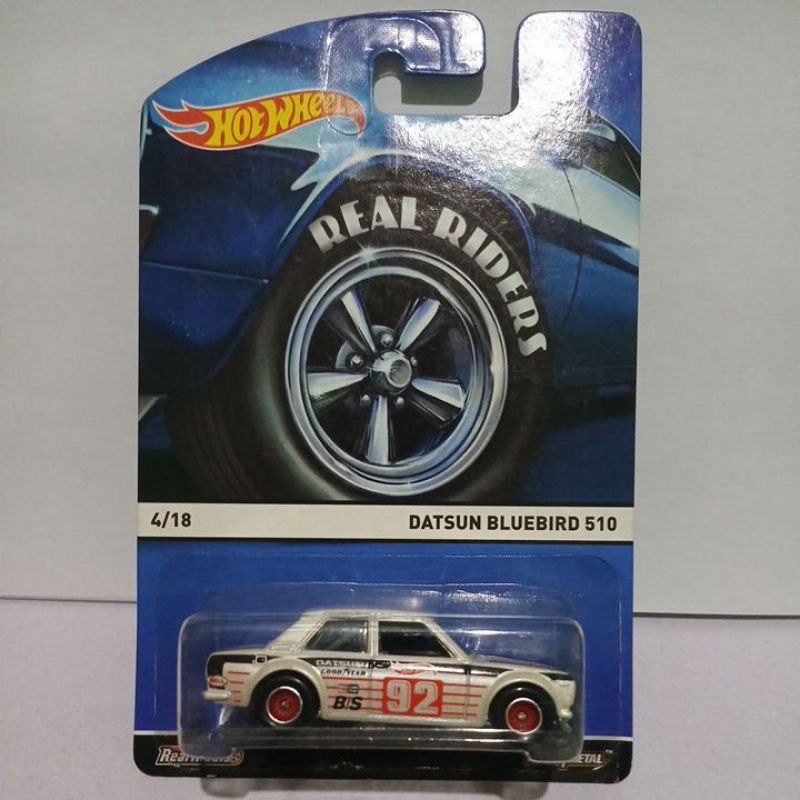 Hotwheels Datsun Bluebird 510 Real Riders