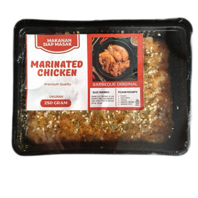 

Chickeen Marinasi 250 Gram Siap Olah