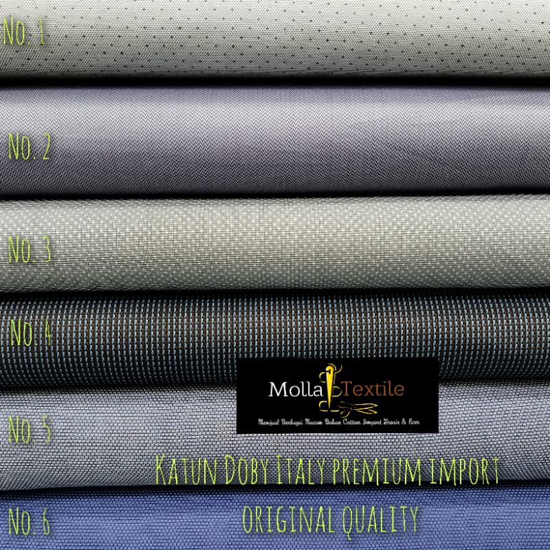 NEW KAIN KATUN DOBY ITALY PREMIUM IMPORT || BAHAN JEMEJA KOKO