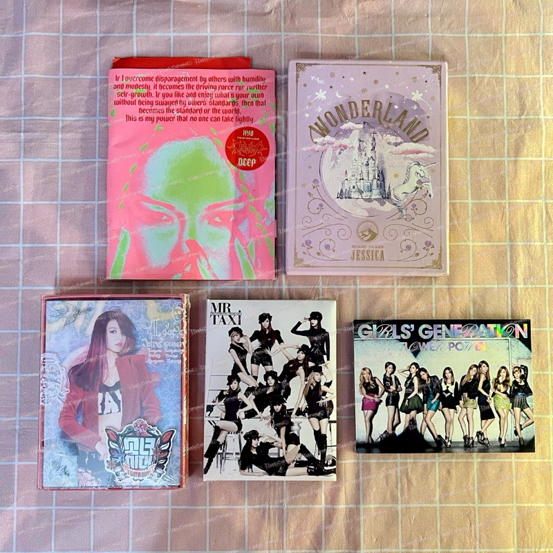 [ BACA DESC + PILIH J&T/SICEPAT ] ALBUM ONLY SNSD GIRLS GENERATION I GOT A BOY IGAB SOOYOUNG FLOWER 