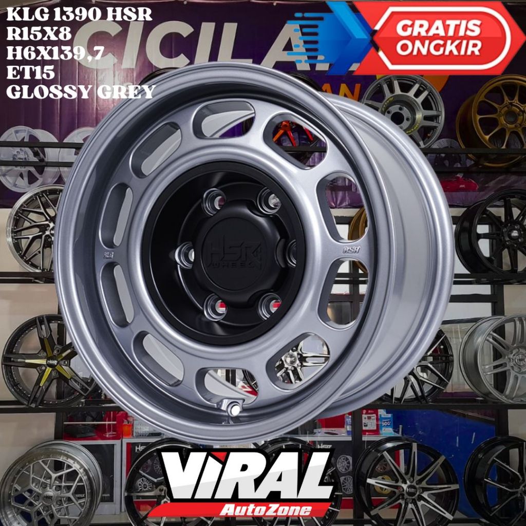 Velg Mobil TERRANO , HARDTOP , BLAZER , L200 , HSR KLG RING 15 R15 MURAH