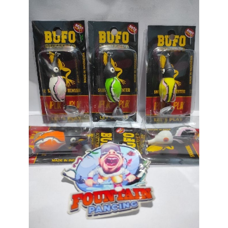 Umpan Casting Gabus Soft Frog BUFO KONIN 3.5cm